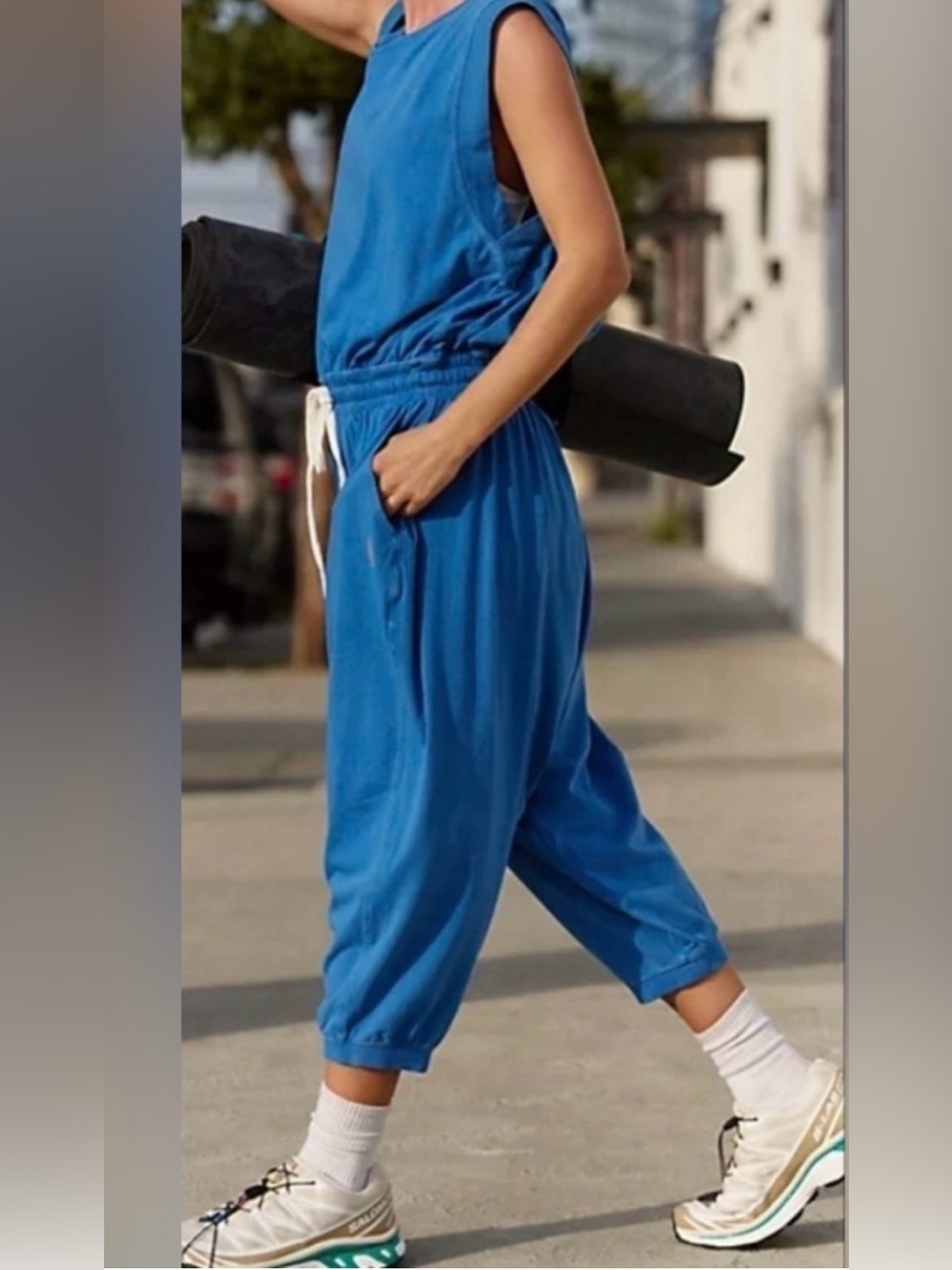 Free People Hot Shot Harem Jumpsuit NWT - Picture 2 of 3